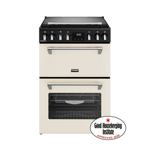 Stoves Richmond Deluxe 444411845 60DF Freestanding Dual Fuel Cooker Cream