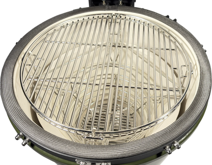 Kama Gear V2 Ceramic Kamado BBQ in Olive Green