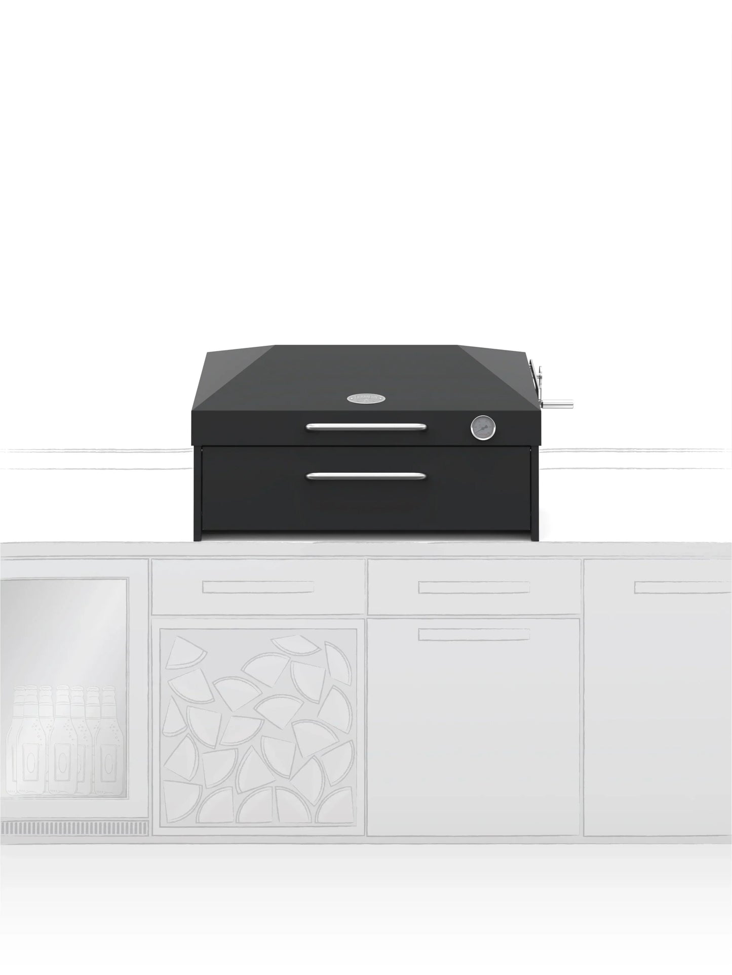 Flamery Small Asado Pro 3.1 Built-In with Full Grill