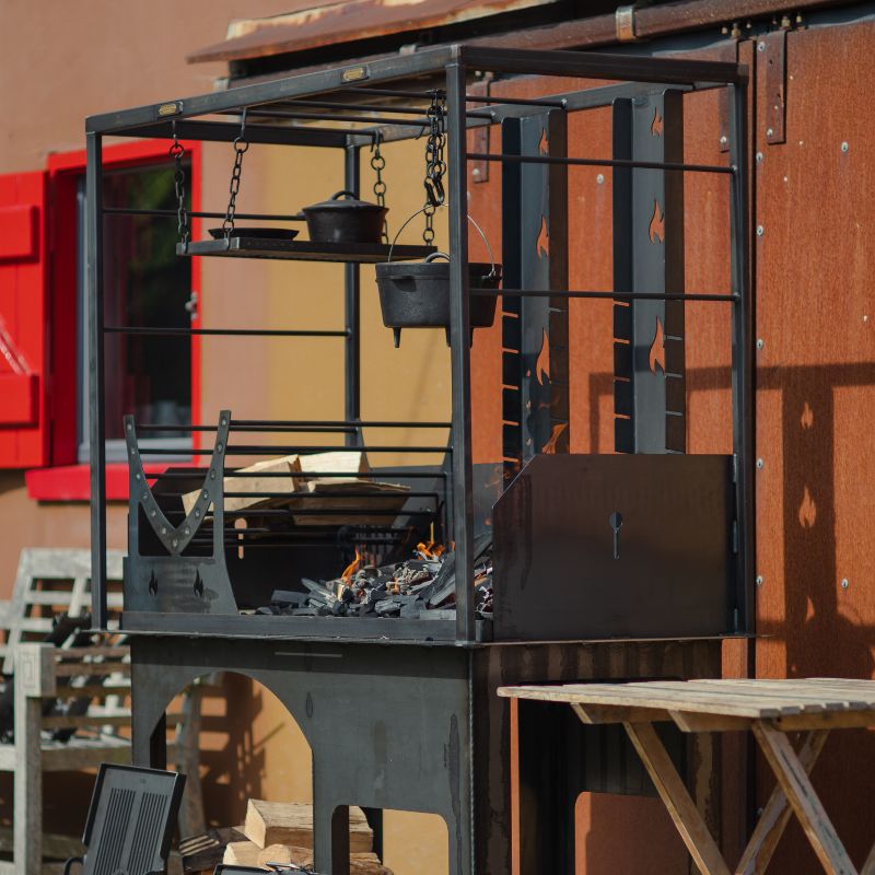 Firepits UK Asado Doble BBQ