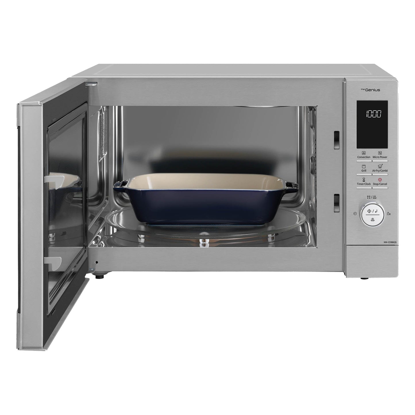 Panasonic 4-in-1 Air fryer Combi Microwave - Stainless Steel