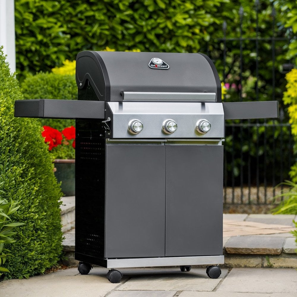 Grillstream Classic 3 Burner Hybrid Gas & Charcoal BBQ